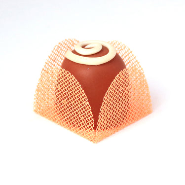 Tela Vintage Orange Mini Dessert Liners - 50 count